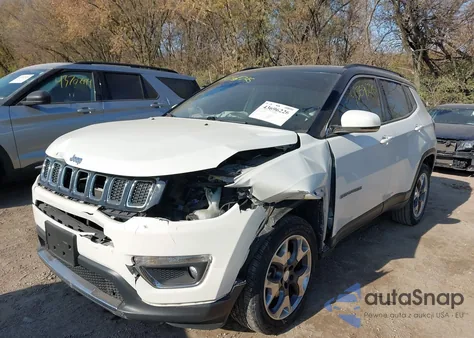 2018 Jeep Compass Limited 4X4 из США, поврежденный, VIN 3C4NJDCBXJT299251